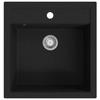 VidaXL Kitchen Sink In Granite Single Bowl Black Home Kitchen Decor 142948