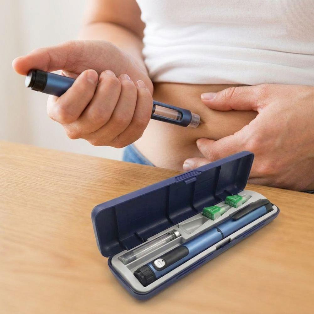 Hard Shell Insulin Pen Storage Case Wear-resistant Universal Carrying Box Daily Carry