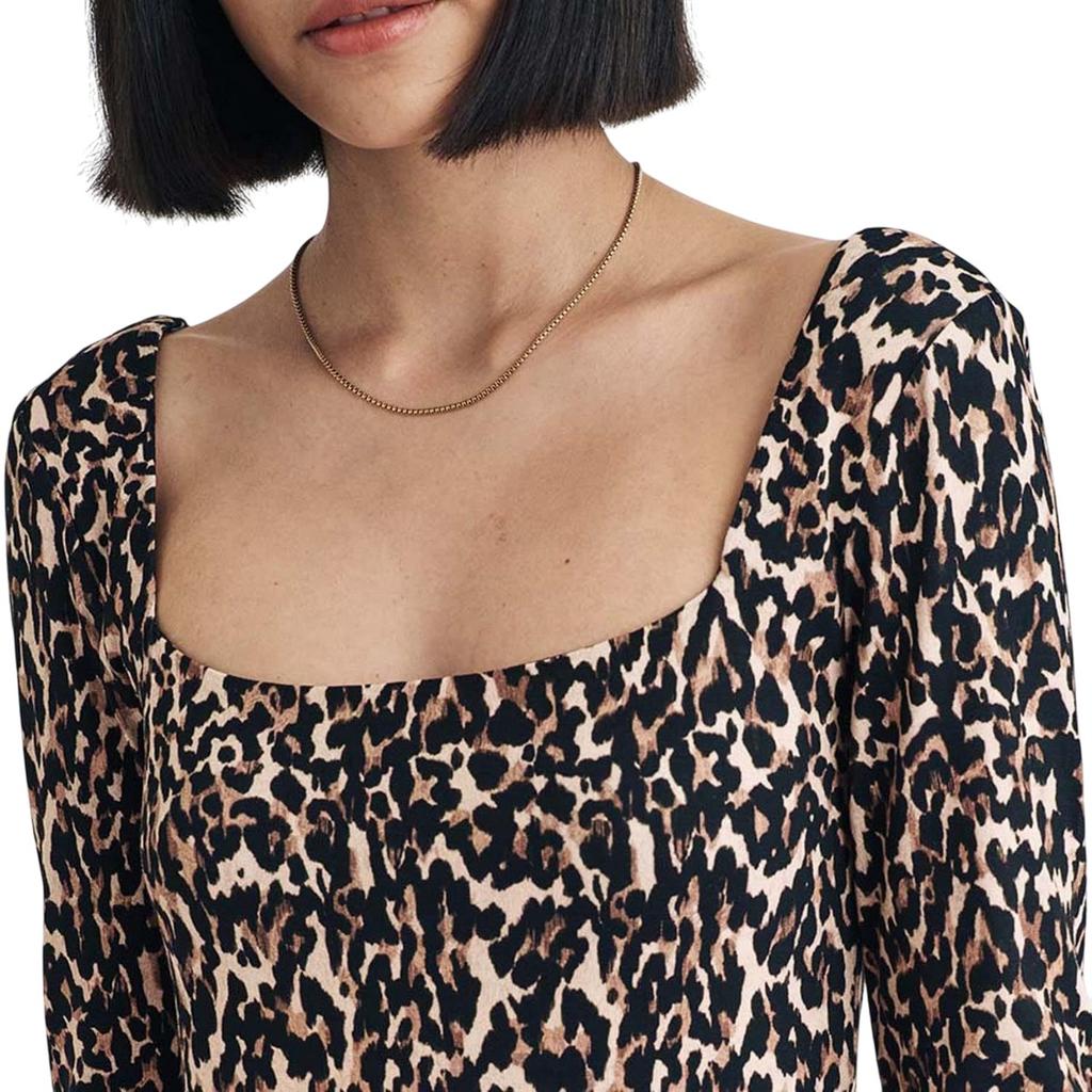 NobodyÂ´s Child Womens/Ladies Aidie Leopard Print Midi Dress