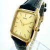 [USED] Battery SEIKO Gold 1F21-5A60 Square Watch