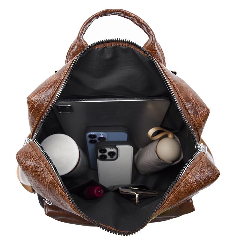 Женский повседневный рюкзак из искусственной кожи, школьные рюкзаки для девочек-подростков, дорожный рюкзак, винтажные модные дизайнерские сумки через плечо