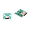 10 шт. Разъем Micro USB Android Type-C гнездовой разъем Порт зарядки USB разъем Ph2.0 Крепежная пластина с винтами