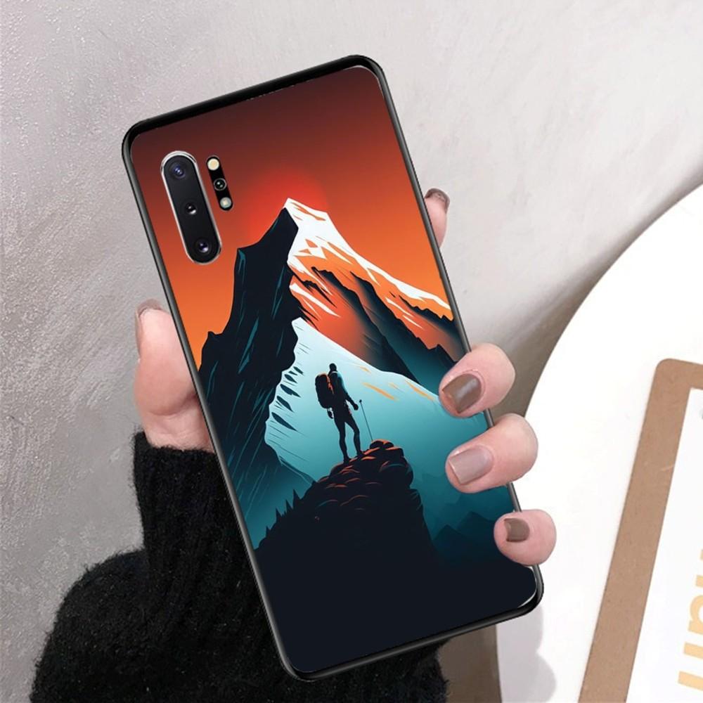 Climbing Mountain Phone Case For Samsung Note 8 9 10 20 Pro Plus Lite M 10 11 20 30 21 31 51 A 21 22 42 02 03