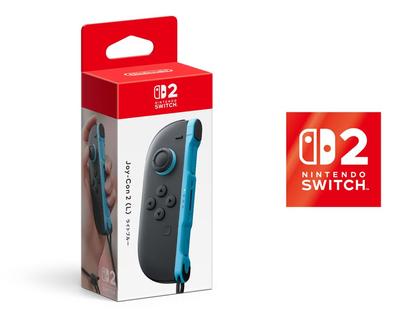 Оригинальный Nintendo 2 Светло-голубой Наклейка с логотипом Nintendo Switch 2 в комплекте Joy-Con (L) [Бонус]