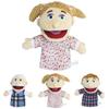 Creative Open Mouth Full Family Hand Puppet Plush Doll Toy For Roleplaying And Storytelling