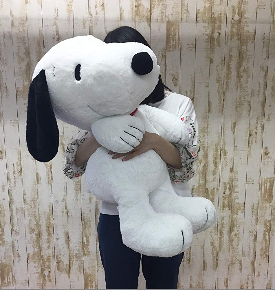 Корпорация Nakajima PEANUTS SNOOPY Peanuts Hug Hug плюшевая игрушка 2L Размер Snoopy черный 077394-15