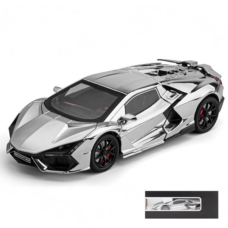 1/24 Scale Spray Lamborghini Revuelto Supercar Alloy Diecasts Model Car Children's Toy Car Miniauto Mini GT Mother Kids Collectibles