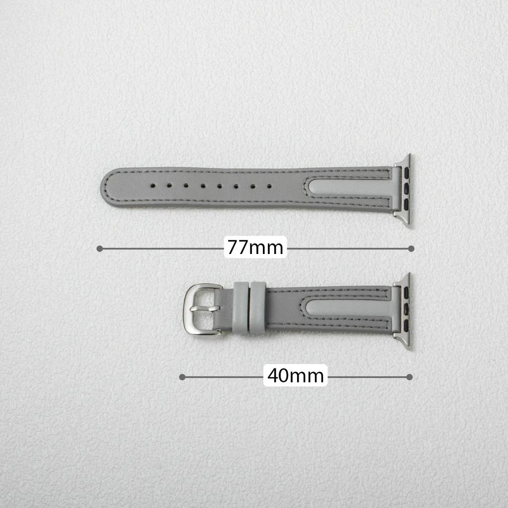 High quality leather loop For Apple Watch band women 11/10/9/8/7/6/5/4/3/2/1 SE 38mm 40mm 41mm 42mm 44mm 45mm 46mm 49mm Strap