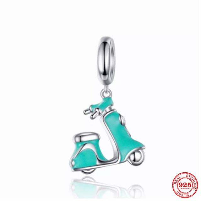 Новые ювелирные изделия из стерлингового серебра 925 пробы, подвеска для дома, пара, кулон, книга, бусина, подходит для женщин, оригинальный браслет, подарок