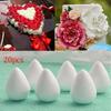 Kids Favors Oval Tools Wedding Decor Foam Flower White Craft Balls Drop Shape DIY Painting