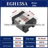 Высокоточная линейная направляющая каретка HGH/HGW/EGH/EGW15/20 для тяжелых условий