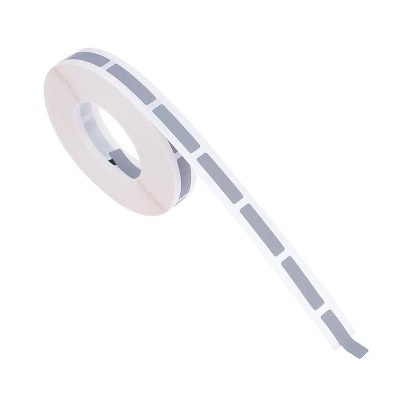 1000Pcs Manual Scratch Off Sticker Labels Grey Tape In Rolls Coding Overlay Film Game Wedding