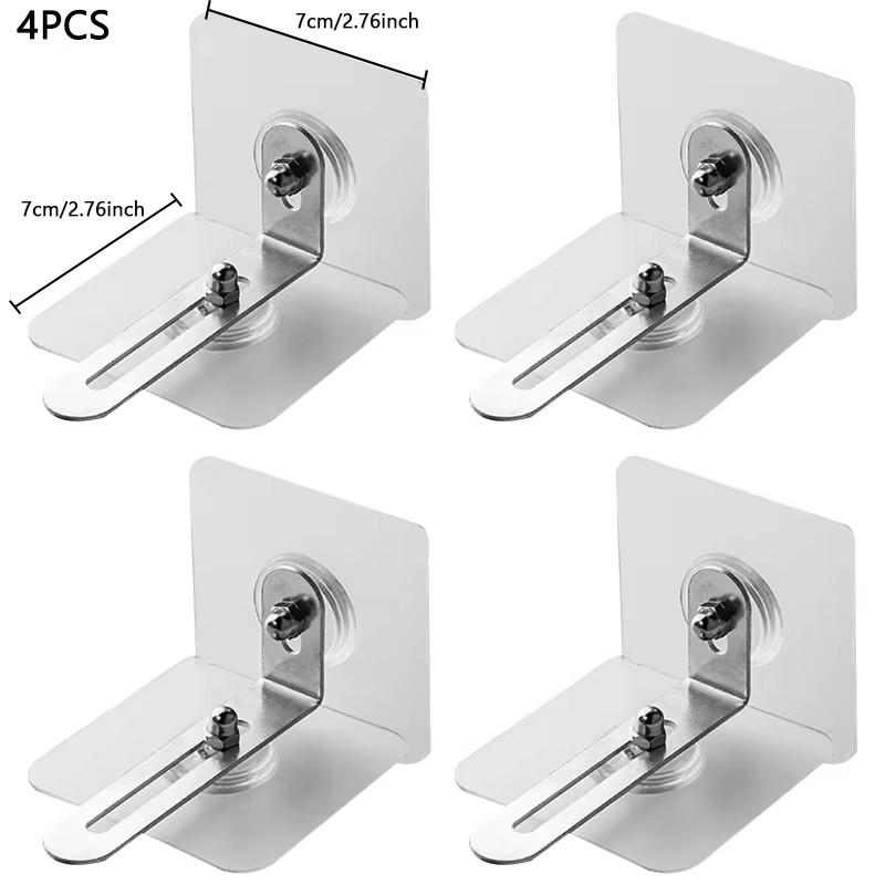 Мебельные анкеры прочные самоклеящиеся фиксированные устройства для предотвращения падения без прокалывания безопасности антиопрокидывающие пряжки для шкафов