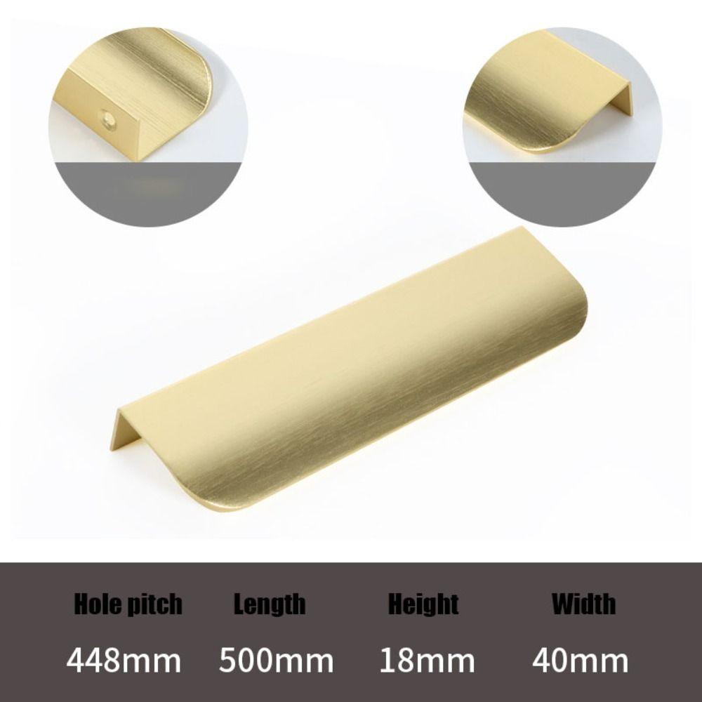 Дверная ручка с двойным отверстием, черная/золотая/серая, для шкафа с длинной ручкой, скрытая ручка для шкафа, для шкафа
