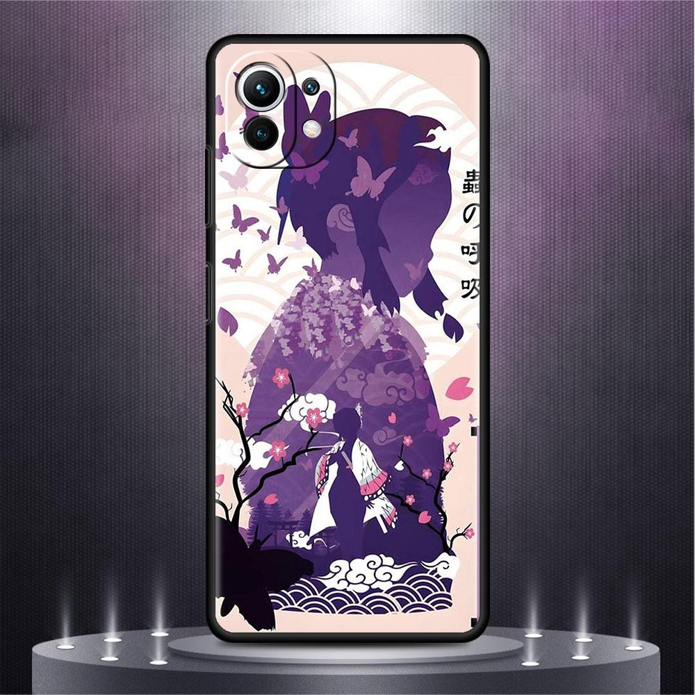 Чехол для Xiaomi Mi Poco X3 X4 NFC M3 Mi 11 11T 10 T 9T 12 9 10T Lite силиконовый чехол для телефона Demon Slayer Anime