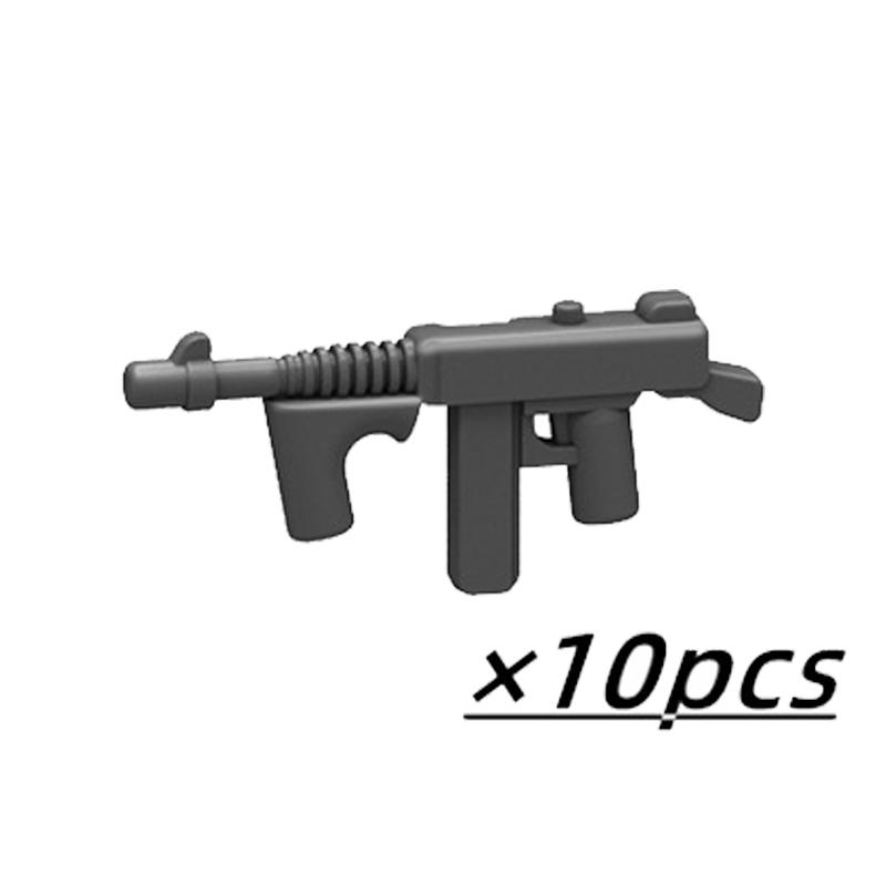 Военный строительный блок Второй мировой войны, фигурка солдата, оружие, игрушечный пистолет, снайпер, автомат, карабин АК, винтовка, аксессуары, армейские кирпичи, модель B081