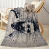 Karim Benzema's Cosmic Celebration Blanket Soft & Cozy Great for Bed Couch Office Four Seasons Universal Digital Print