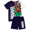 Boys Superhero Short Pajamas Set