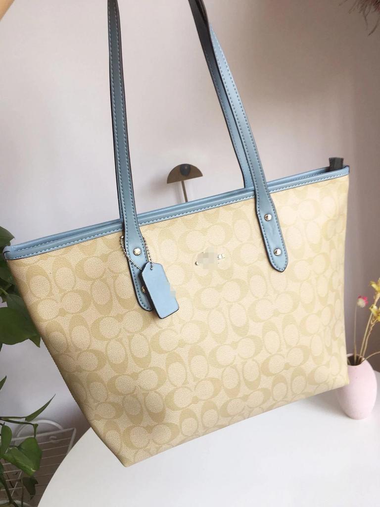 Koujia City30 Zipper Shoulder & Crossbody Tote Bag - Large Capacity Handbag