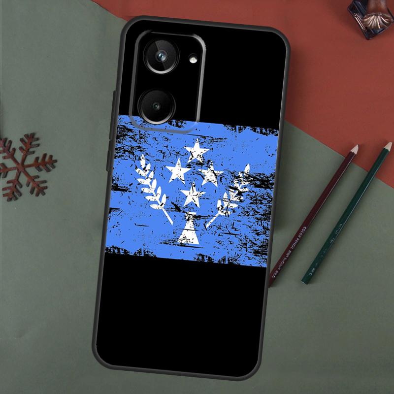 Kosrae Flag Case For Realme C75 C65 C67 C71 C63 C61 C55 C51 C53 C35 11 12 13 14 15 Pro Plus GT6 GT7 Pro
