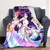 Customizable KPop Demon Hunters12 Throw Blanket – Personalized Name, All-Season Cozy Snug Blanket, Machine Washable, Personalized Blanket