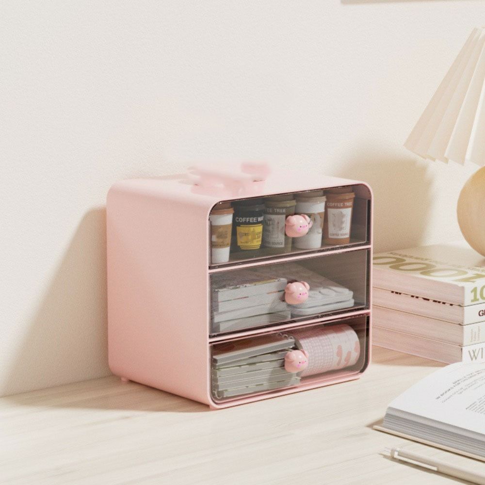 Пластиковый ящик для хранения ящиков, настольный ящик для хранения, офис