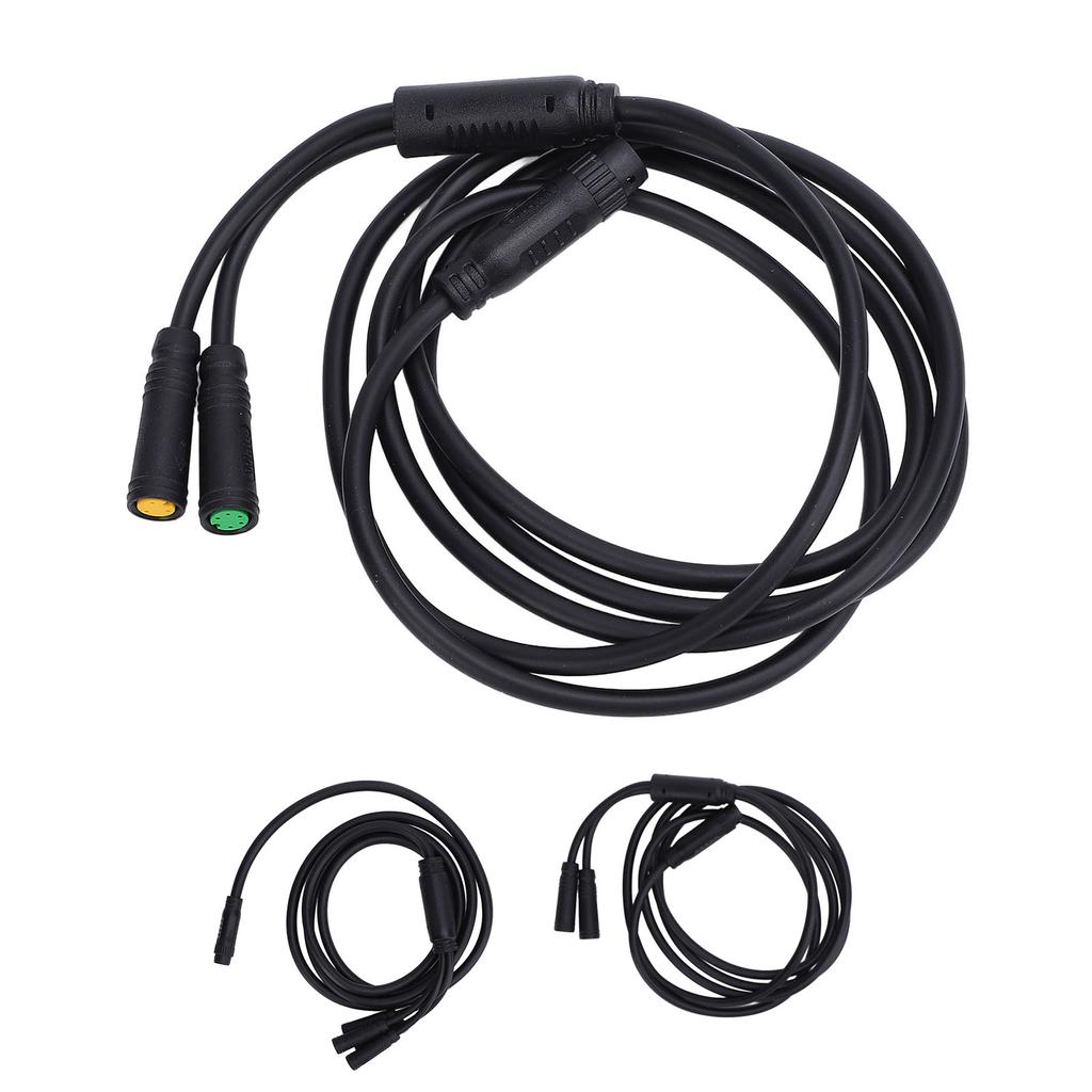 Соединительный кабель для электрического велосипеда 4,9 фута, водонепроницаемый контроллер для отображения дроссельной заслонки, разъем для фары