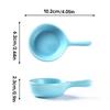 Dipping Dish with Handle Ceramic Ginger Seasoning Plates Serving Container Home Kitchen Dinnerware Houseware Accessories