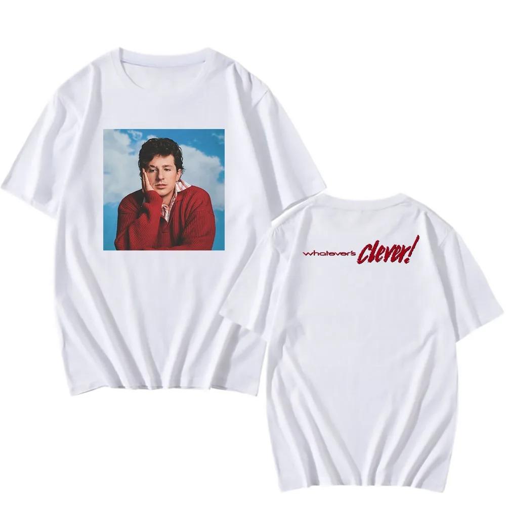 Charlie Puth Whatevers Clever 2026 Album Merch 100 Soft Cotton Pop Rock Rapper Graphic TShirt Women And Men Tshirts