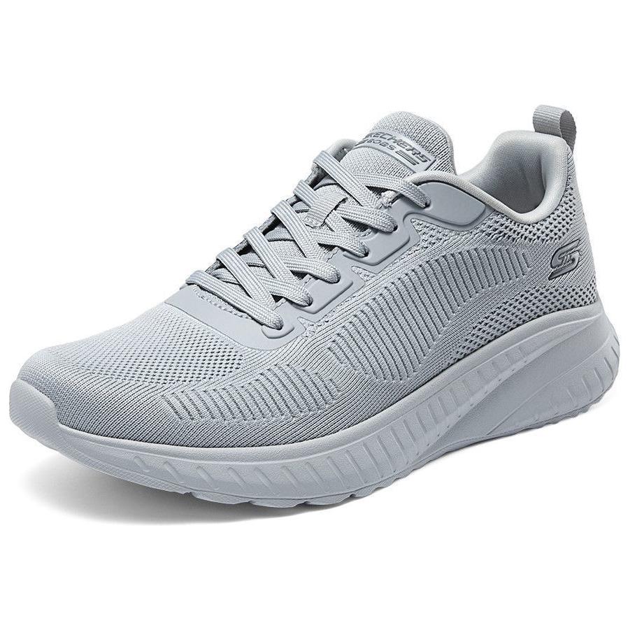 Skechers Повседневная обувь на низкой шнуровке из искусственной кожи Мужская Светло-серая 118000-LTGY