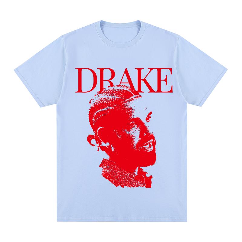 Drake Vintage Tshirt Aesthetic Pop Rapper Music Album for All the Dogs Cotton Men T shirt New TEE TSHIRT Womens tops