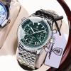 POEDAGAR Casual Man Clock Chronograph Date Waterproof Luminous Quartz Watches Stainless Steel Fashion Wristwatch Reloj