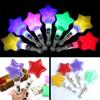 5/10Pcs Colors Change LED Glow Stick Heart Star Shape Luminous Concert Cheering Tube Wedding Party Light Stick