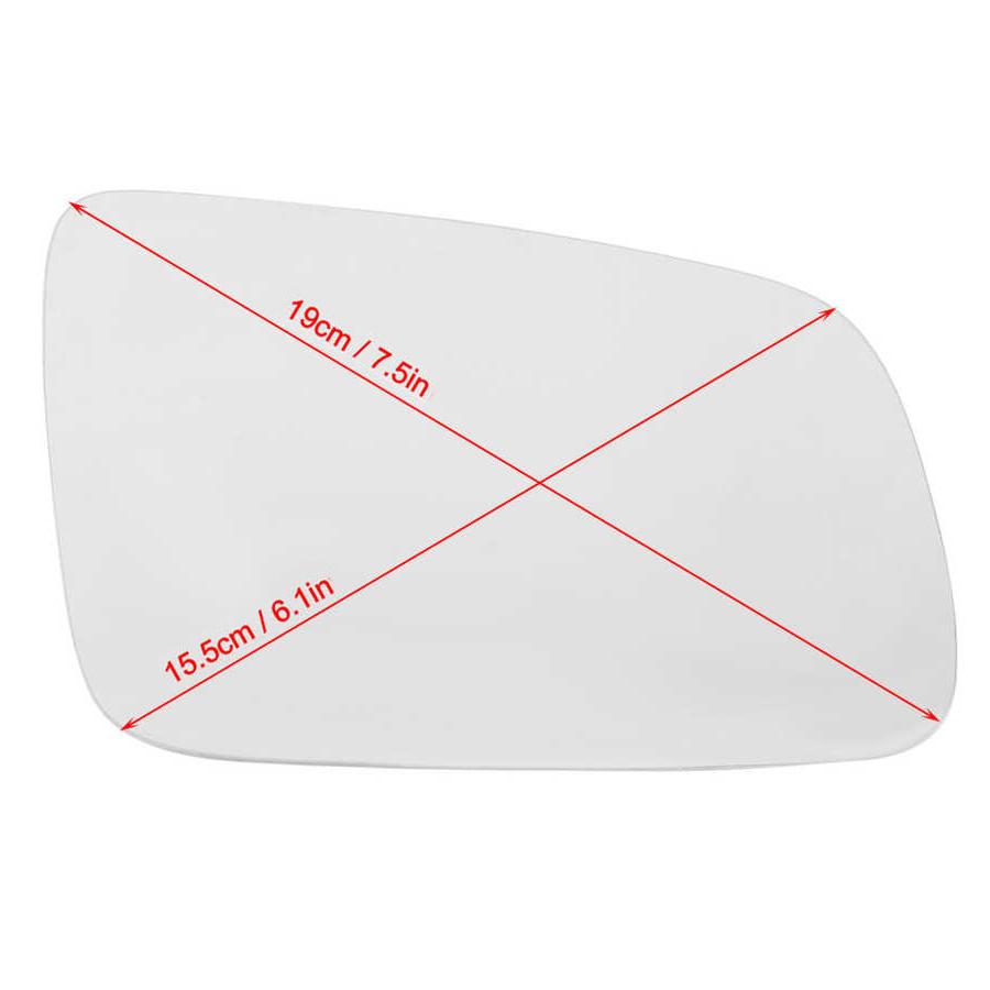 Правое зеркальное стекло с плоской поверхностью для HOLDEN ASTRA TS (1998-2004 гг.)