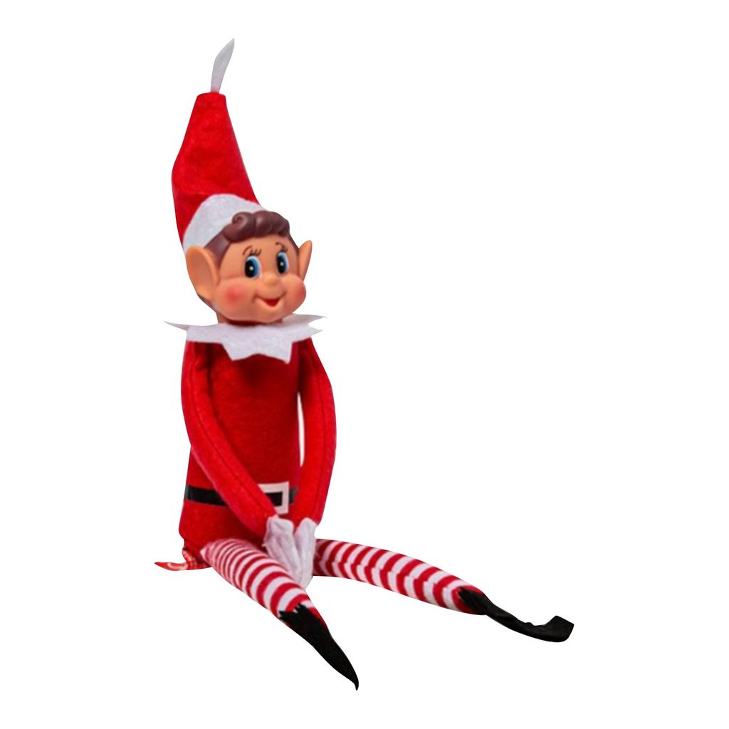 Рождественская плюшевая игрушка «Плохое поведение» | Elfette Novelty Long Girl Christmas Doll