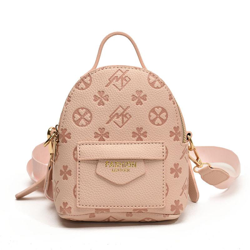 Stylish Korean Mini Shoulder Bag For Kids Featuring Trendy Floral Design In Multiple Colors