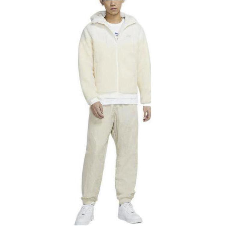 Nike Флисовая теплая повседневная куртка Мужские куртки Желтый DD0300-137