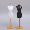 Clothes Hanger Mini  House Doll Dress Support Display Holder Hangers Mannequin Model Stand