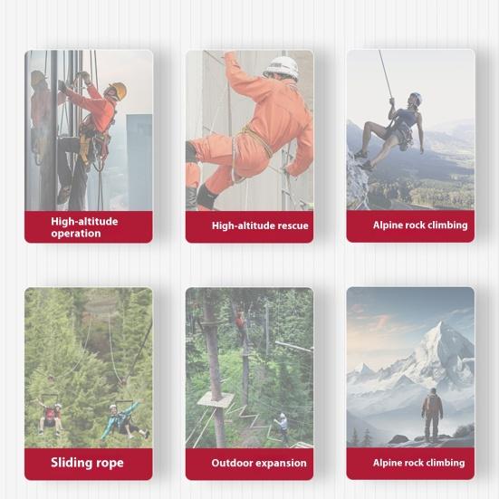 Climbing Fixed Plate Micro Pulley 28KN General Purpose Small Metal Single Sheave Hauling Pulley for Rock Climbing Aloft Work Rappelling Rescue