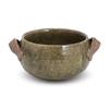 Fukubeya Mino Ware Earthenware Soup Bowl 400ml Microwave and Dishwasher Safe Versatile Tableware for Salads and Boiled Dishes Warmth of Pottery