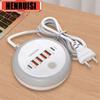 50W Multi-port USB C Socket Type C Fast Charging Wall Charger USB Adapter for iPhone12 13 14 15 16 Fast Phone Charger