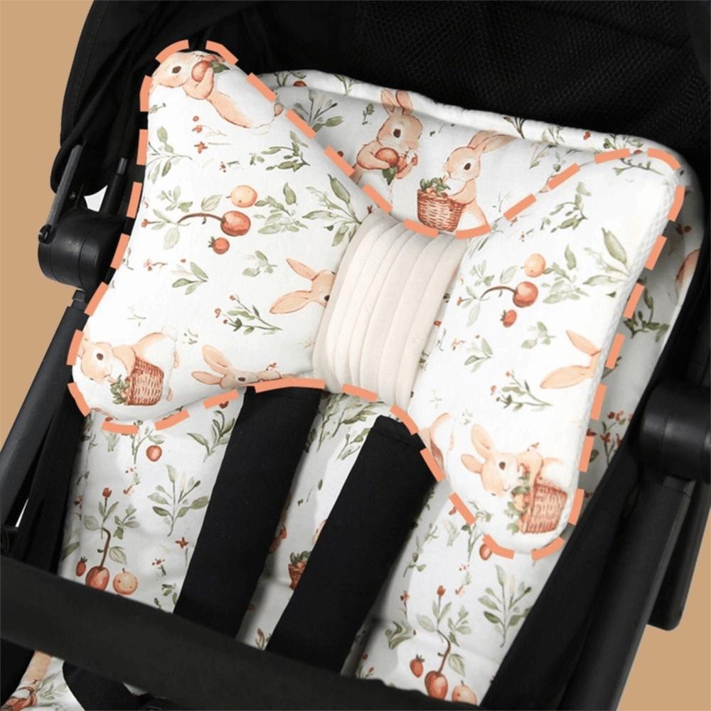Comfortable Stroller Seat Pad Soft Baby Seat Cushion Cute Baby Stroller Cushion Infant Comfort