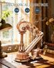 ROKR Magic Harp Music Box Wooden 3D Puzzle 350-Piece DIY Mechanical Model Building Kit for Home Desk Bookshelf Decor Gift for Adults Kids