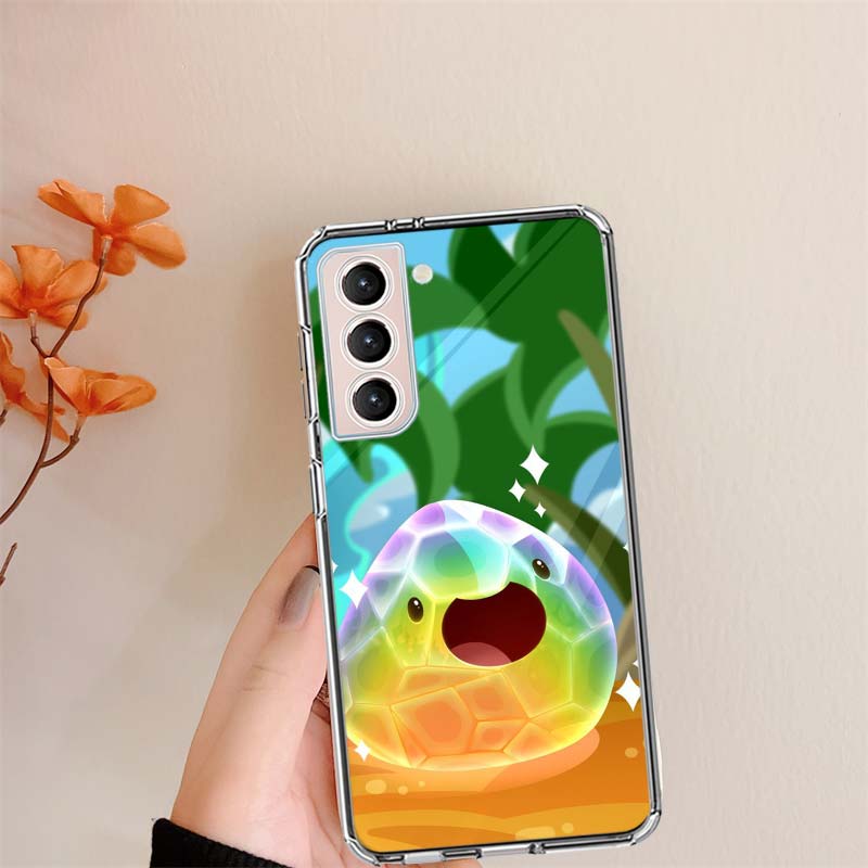 Чехол для телефона S-Slime R-Rancher Game для Samsung S24 S25Edge Galaxy S22 S25 Ultra S21 S23 FE S20 S10 Plus S10E Защитная оболочка Coque Cl