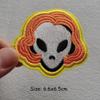 DIY UFO Patch Iron On Patches On Clothes Heat-adhesive Embroidered Patches For Clothing Alien Patch For Clothes Jackets