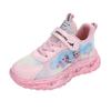 Girls' shoes with lights2026Spring and Autumn New Mesh Breathable Children's Sports Shoes Princess Baby Running Shoes