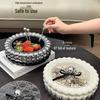 Керамическая миска для фруктов и конфет для стола в гостиной - Дисплей и ящик для хранения новогодних закусок