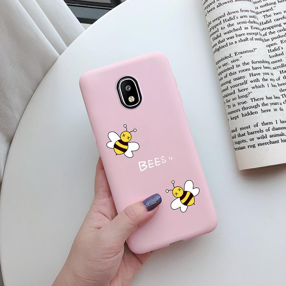 Мягкий чехол-конфета силиконовый чехол для телефона на для samsung galaxy j7 j5 j3 j 7 5 3 pro 2017 j330f j530f чехол тпу задняя крышка coque