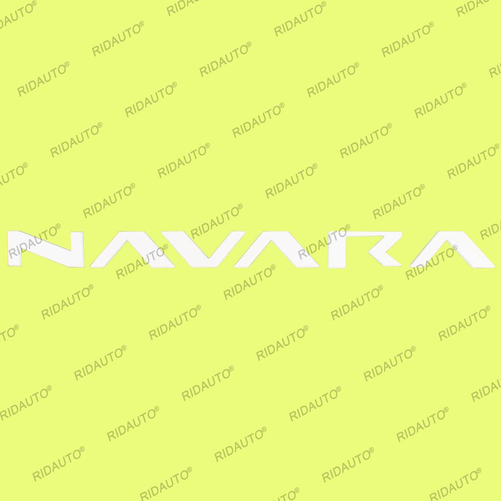 3D ABS Car Letter Front Hood Logo Sticker Tail Door Bumper Badge Auto Rear Trunk Emblem Accessories Fit For NISSAN NAVARA NP300