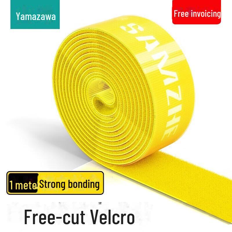 Регулируемая кабельная стяжка-органайзер на липучке Shanze